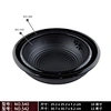 melamine bowls black